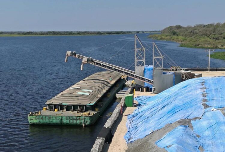 Un puerto de exportación. Foto: ASPB