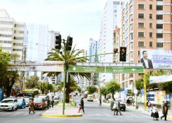 El m2 en la avenida principal de Calacoto es el más caro del país