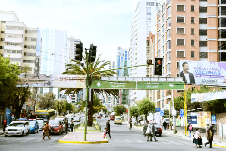 El m2 en la avenida principal de Calacoto es el más caro del país