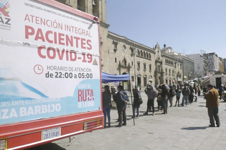 La demanda de pruebas de COVID-19 se dispara en La Paz y El Alto