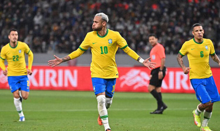 Neymar le da apretado triunfo a Brasil ante Japón en amistoso en Tokio
