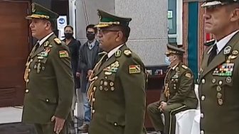 Aguilera deja el mando policial y posesionan al general Orlando Ponce como Comandante General