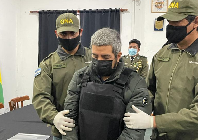 Argentina entrega al presunto feminicida de Pamela Rocha ‘para responder ante la Justicia’
