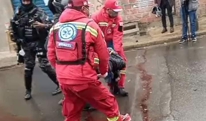 Cocalero fue sometido a una cirugía para acomodar sus órganos que estaban expuestos