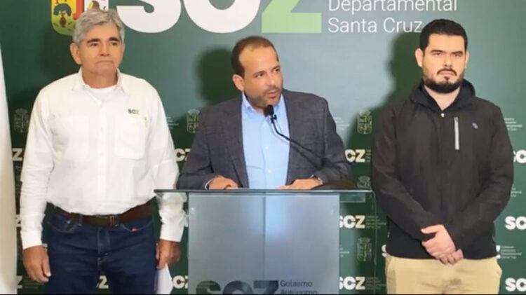 Camacho acusa a Morales de buscar ‘desestabilizar’ Santa Cruz y advierte con ‘reacción ciudadana’