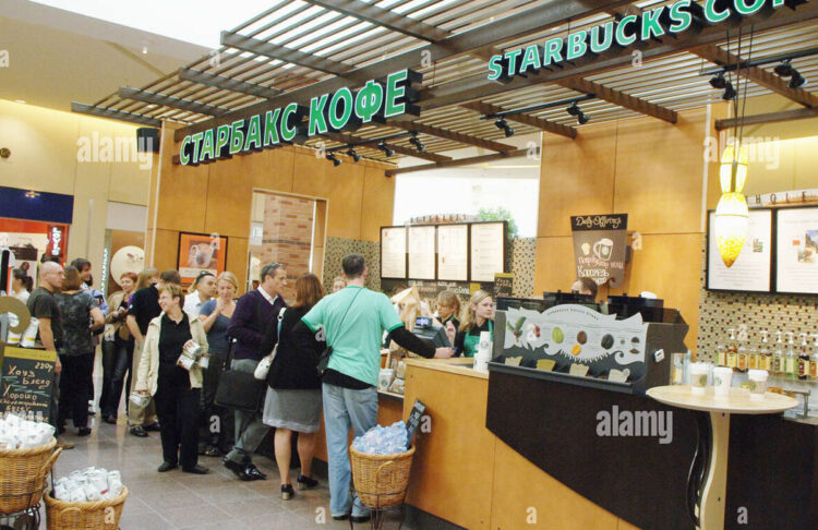 Starbucks anuncia que cerrará temporalmente sus 130 locales en Rusia