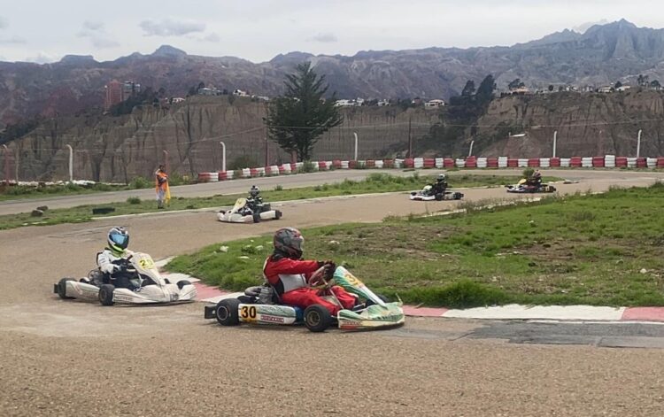 La cuarta fecha del karting se corre en La Paz