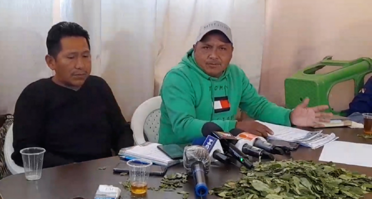 Cocaleros afines a Freddy Machicado suman sectores a su movilización