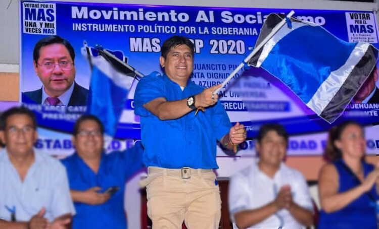 El MAS oficializa pedido de curul del diputado Cuéllar, el TSE agenda tratamiento y decisión
