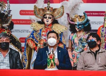Alcaldía de Oruro oficializa organización del Carnaval de Oruro 2022