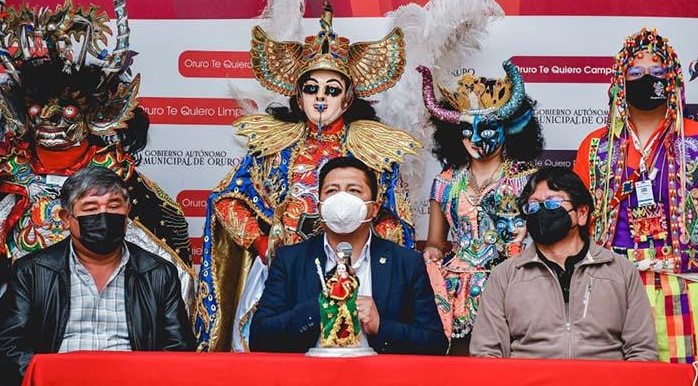 Alcaldía de Oruro oficializa organización del Carnaval de Oruro 2022