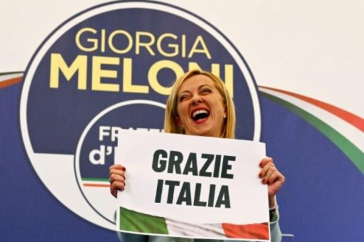 Italia entra en lo desconocido tras victoria del partido posfascista de Giorgia Meloni