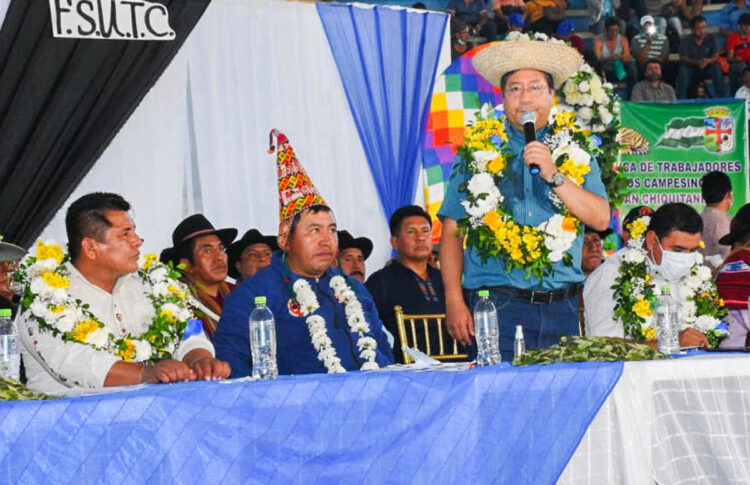 Arce ve que en Santa Cruz se ‘refugia y atrinchera la derecha golpista’ y llama a la unidad