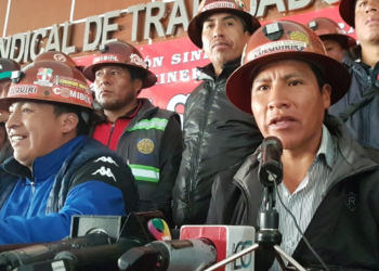 Mineros de Colquiri determinan no asistir al diálogo y trasladan bloqueos a la ciudad
