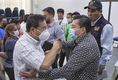 Arce se solidariza con Fernández y acusa a sectores de la ‘derecha radical’ de promover violencia