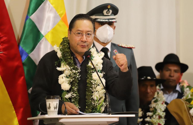 Arce advierte ‘intereses nacionales y extranjeros’ para separar al MAS