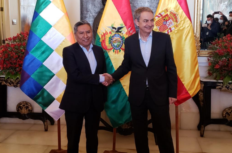 Rodríguez Zapatero visita Bolivia para abordar temas para la integración de Latinoamérica