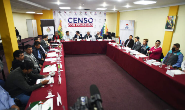 Instalan la reunión de la socialización del Censo en La Paz; Arias dice que éste es posible en 2023