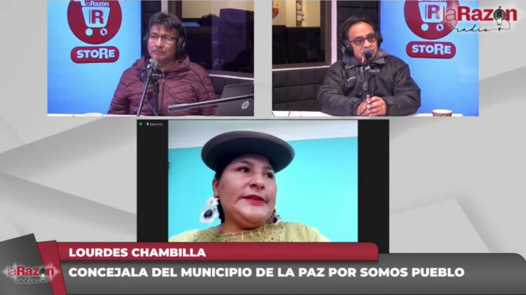 Concejala Chambilla denuncia acoso contra Arias y que su alianza quiere quitarle su curul