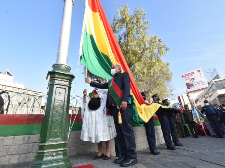 Alcalde de La Paz adelanta festejos cívicos y hace referencia al Censo de Población y Vivienda