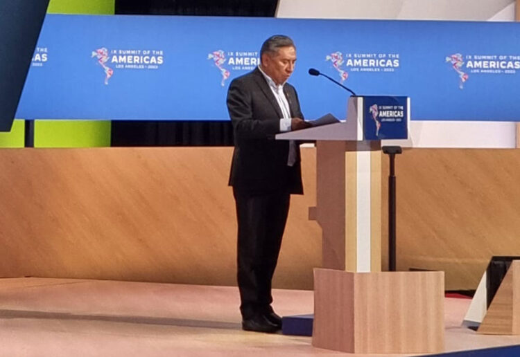 Mayta en la Cumbre de las Américas: ‘No estamos obligados a permanecer’ donde no hay apoyo