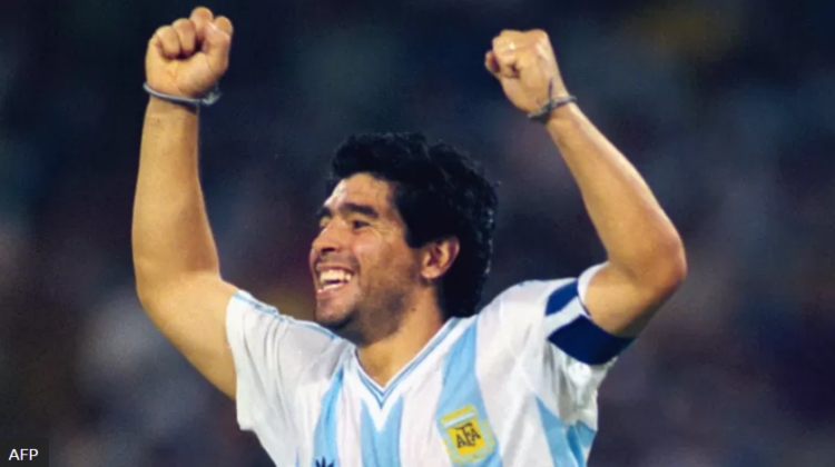 ‘Mano de Dios’: subastan la camiseta de Maradona contra Inglaterra en México-1986