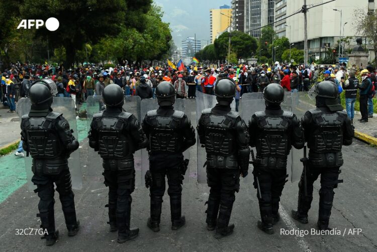 ‘Estamos sufriendo’: los rostros del descontento en las protestas de Ecuador