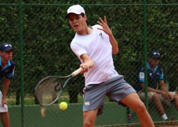 Prado gana y pasa de fase en dobles del Wimbledon Junior