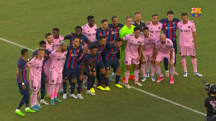 El Barça golea 6-0 al Inter Miami en el primer partido de su gira por EEUU