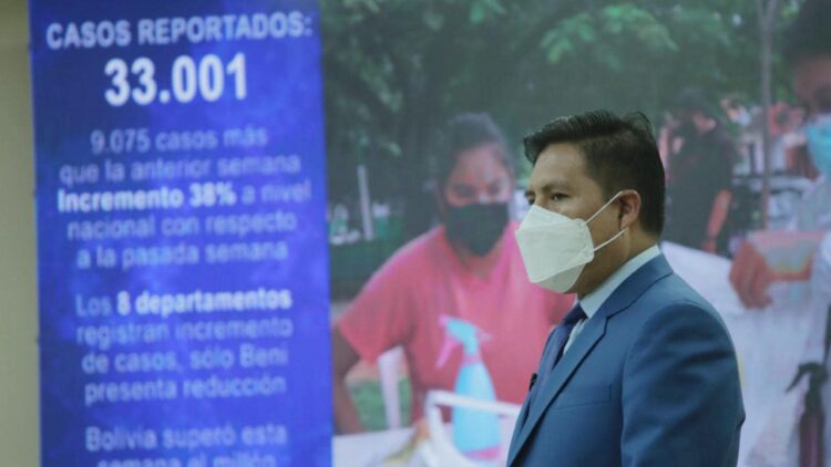 El Ministerio Salud reporta la semana con más contagios de COVID-19 en la quinta ola