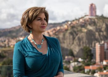 Yelka Maric, la administradora de empresas que preside el Concejo Municipal de La Paz