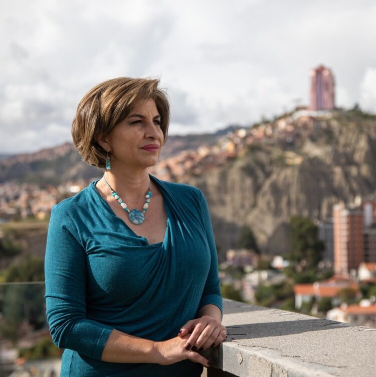 Yelka Maric, la administradora de empresas que preside el Concejo Municipal de La Paz