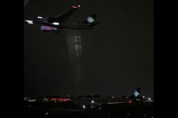 Avión aborta aterrizaje para evitar chocar con otra nave en Ciudad de México