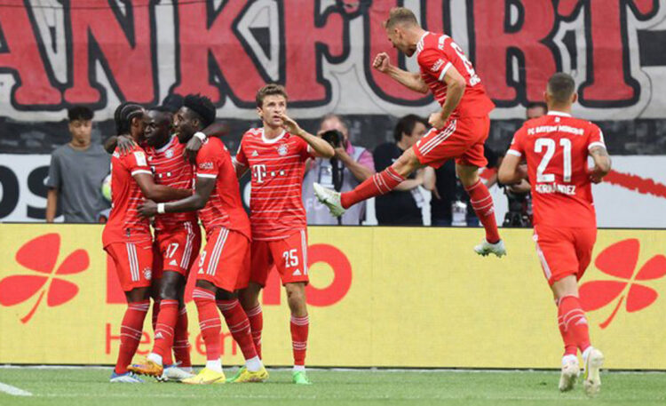 El Bayern arrolla al Eintracht en la apertura de la Bundesliga