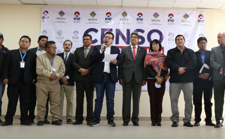 Instituciones chuquisaqueñas respaldan cronograma del INE para que el Censo se realice en 2024