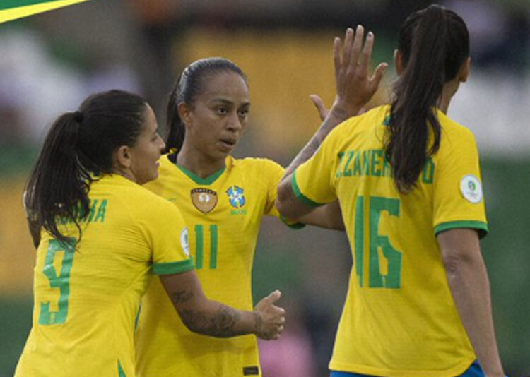 Brasil golea 3-0 a Uruguay en nueva exhibición en la Copa América Colombia-2022