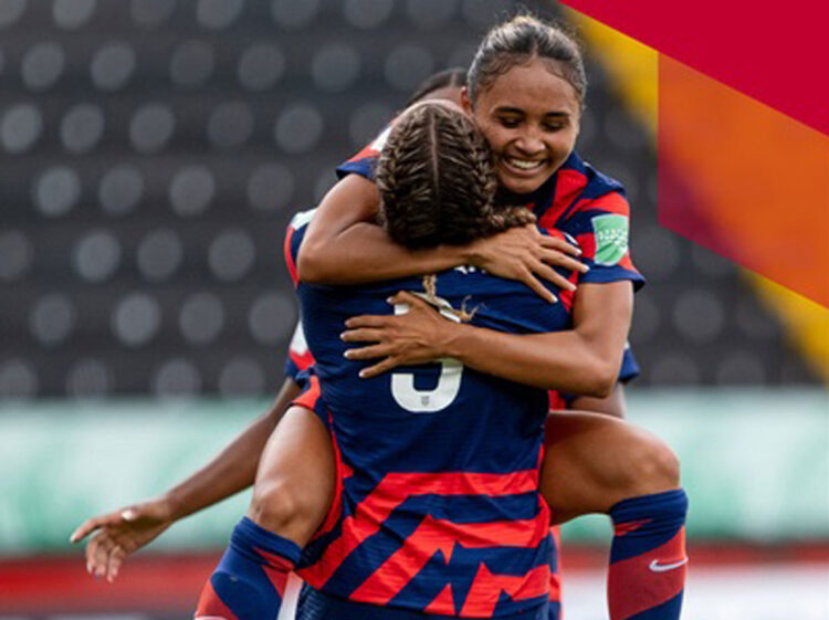 EEUU golea 3-0 a Ghana y muestra sus credenciales al título en el Mundial femenino Sub-20