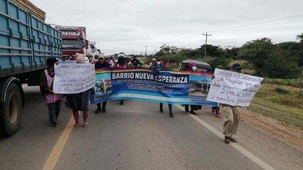 Cívicos cruceños declaran emergencia por bloqueo y llaman a ‘estar alertas’ para defender el libre tránsito