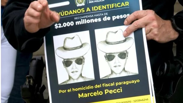 Capturan a sospechosos del asesinato de fiscal paraguayo en Colombia