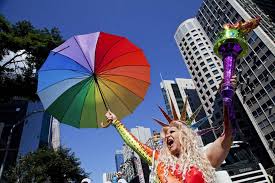 La marcha LGBT inunda Sao Paulo y pide ‘votar con orgullo’