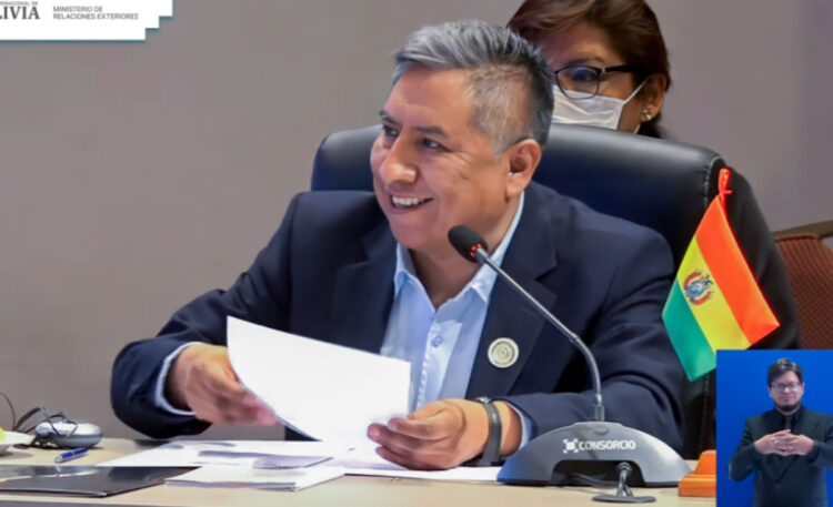 Mayta: Bolivia ratifica en el Mercosur ‘profundo interés’ de consolidarse como miembro pleno del bloque