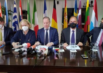 Embajadores de la UE fijan posición en Bolivia y condenan invasión de Rusia a Ucrania