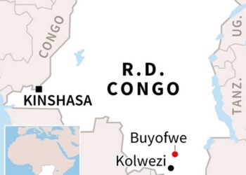 Al menos 60 muertos en accidente ferroviario en RD Congo