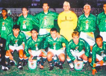 La selección boliviana de 1999