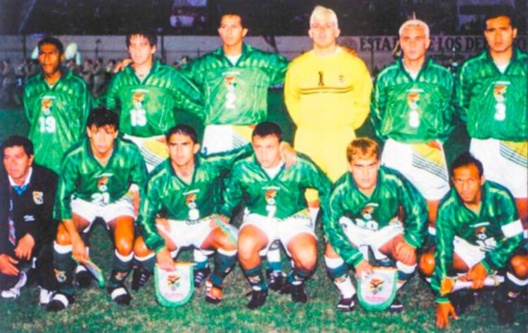 La selección boliviana de 1999