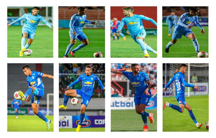 Bolívar nunca repitió equipo en el torneo