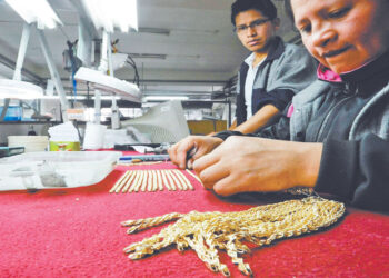 Joyería en oro baja niveles de exportación en 50,2% hasta mayo