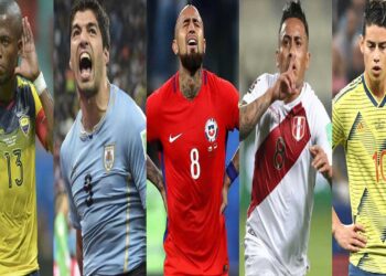 Ecuador, Uruguay, Perú, Chile y Colombia, entre la gloria y la agonía