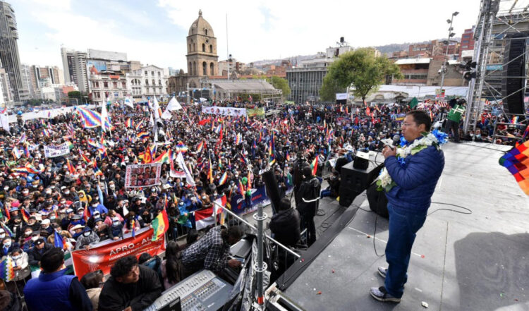 La Paz será epicentro de movilizaciones el jueves con marcha en respaldo a Arce y protesta de cocaleros de Alanes