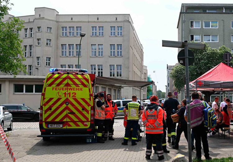Un herido en tiroteo en escuela del norte de Alemania, el sospechoso detenido